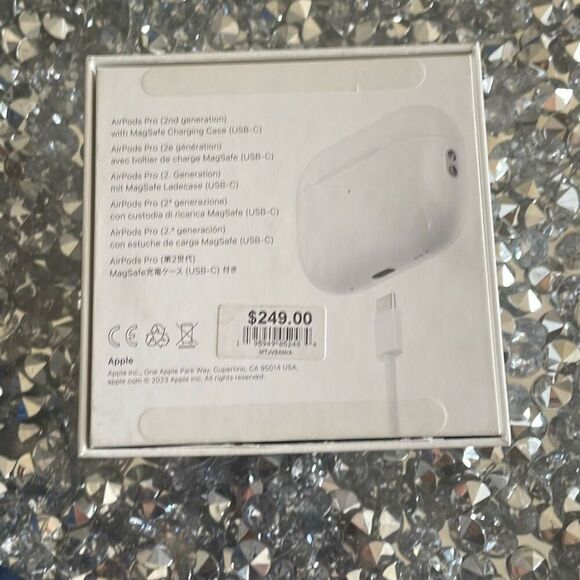 Empty box for apple AirPods Pro (2nd generation) includes 6 replacement earbuds - Picture 11 of 12